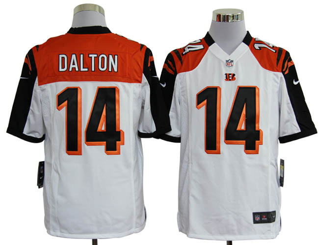 NFL Cincinnati Bengals 14 Quarterback Andy Dalton Nike white Game Nike Nfl jersey